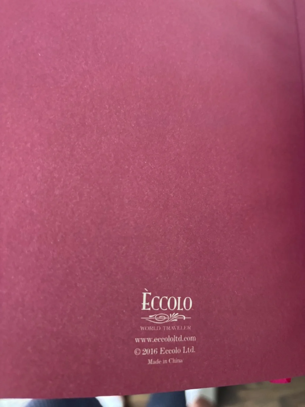 Never used Eccolo envelope style journal